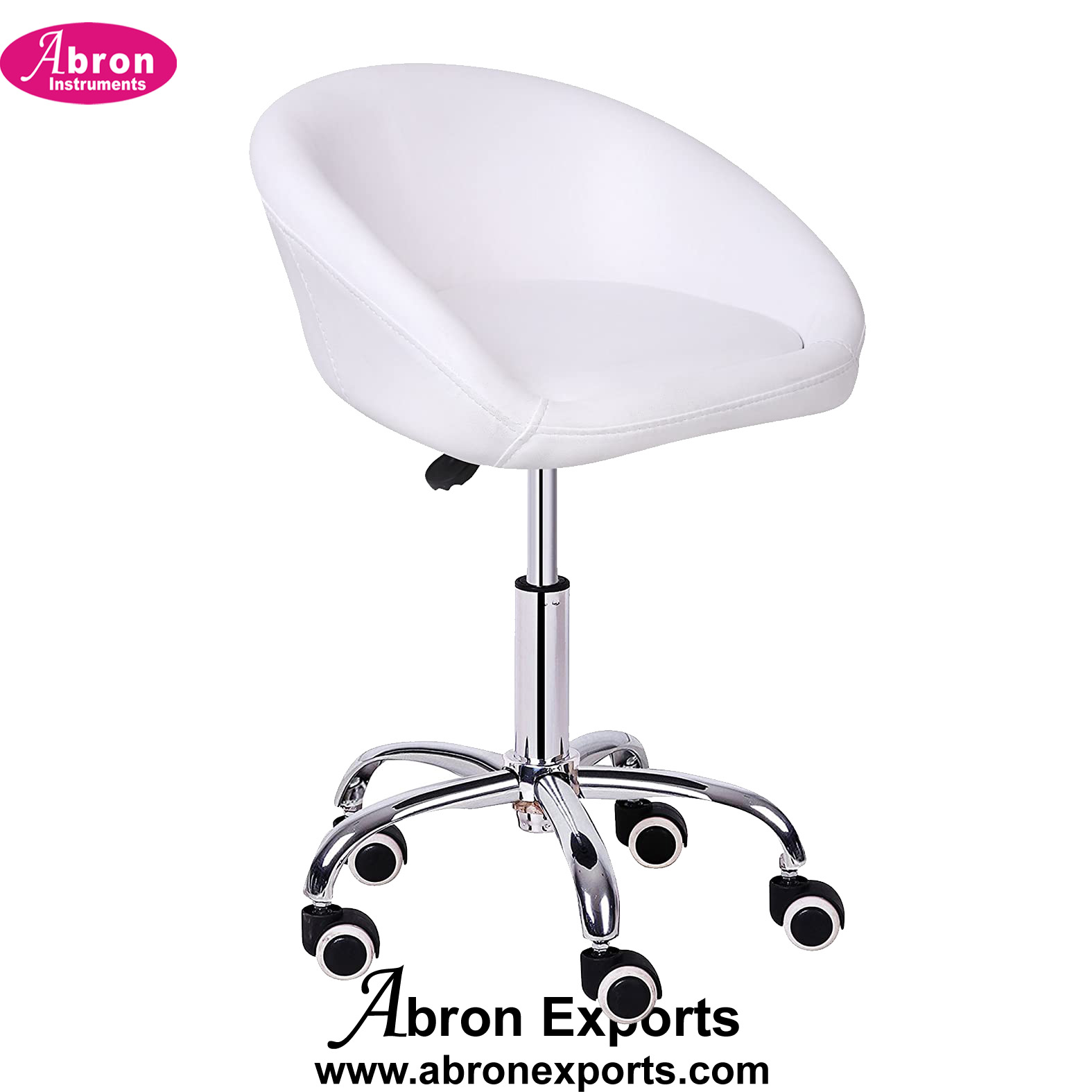 Furniture Stool Chair Mini Height Adjustable Bar Stool Chair With Wheels Abron ABM-2356-RAD 